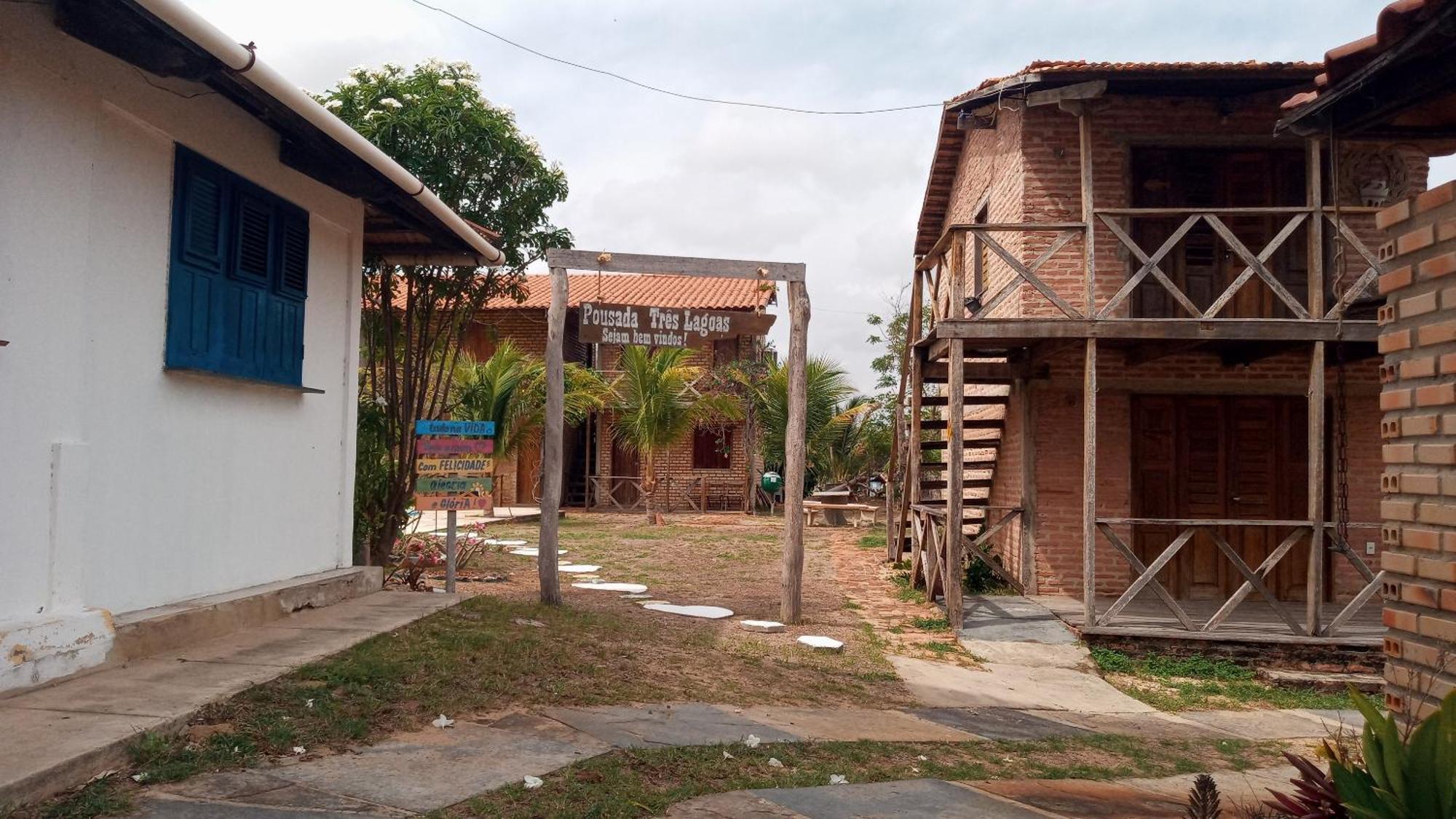 Hotel Camping E Pousada Tres Lagoas Luís Correia Exterior foto